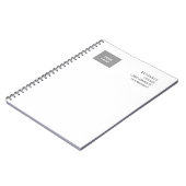 Carnet Professionnel Moderne Simple Clair (Côté gauche)