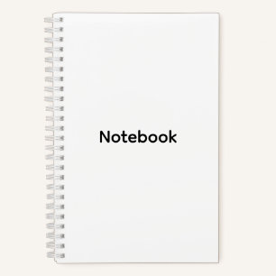 Carnet Professionnel Personnalisé Moderne Minimaliste