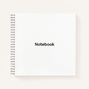 Carnet Professionnel Personnalisé Moderne Minimaliste