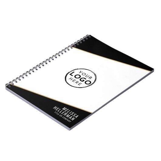 Carnet Professionnel Votre Logo (Côté gauche)