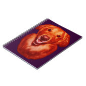 Carnet Profil avant Retriever doré rouge (Côté gauche)