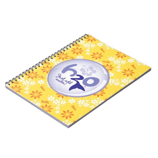 Carnet Profil de nom jaune (Côté gauche)