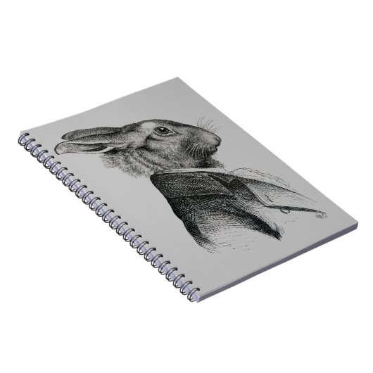 Carnet Profil de portrait de lapin (Côté Droit)