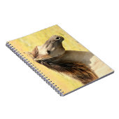 Carnet Profil du cheval beige (Côté Droit)