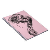 Carnet Profil d'une fille de Gibson, 1903 (Côté Droit)