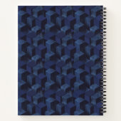 Carnet "Profondeur en bleu : cap cubesique" (Dos)