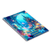 Carnet Profondeurs mystiques - Chibi Mermaid & Jardin bri (Côté Droit)