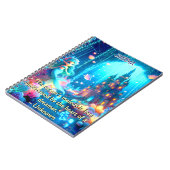 Carnet Profondeurs mystiques - Chibi Mermaid & Jardin bri (Côté gauche)