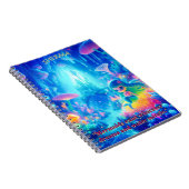 Carnet Profondeurs mystiques - Chibi Mermaid & Jardin bri (Côté Droit)