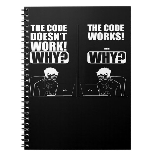 Carnet Programmateur amusant pour le Coding de l'ingénieu (Devant)