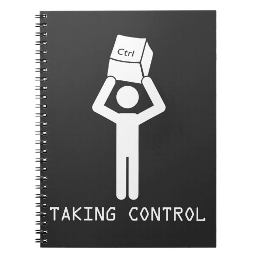 Carnet Programmeur de contrôle de clavier Informatique Ne (Devant)