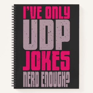 Carnet Programmeur informatique udp Joke