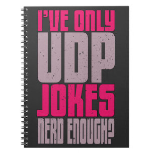 Carnet Programmeur informatique udp Joke
