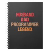 Carnet Programmeur Papa IT Nerd Admin Coder père ordinate (Devant)