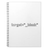 Carnet programmeur target="_blank" (Devant)