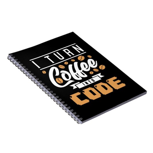 Carnet Programmeur Transformez Le Café En Code (Côté Droit)