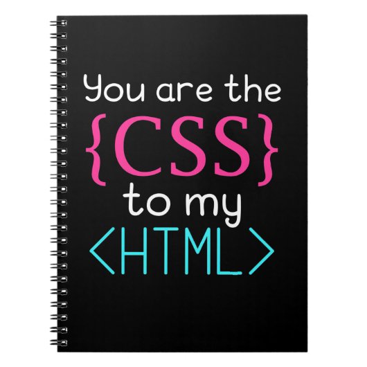 Carnet Programmeur Vous Êtes Css À Mon Html (Devant)
