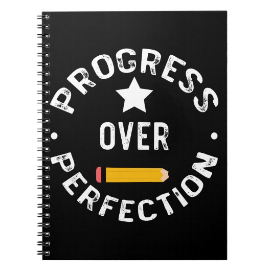 Carnet Progrès Au Sujet De La Perfection Retour À L'Ensei (Devant)