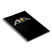 Carnet Progrès de la fierté cardiaque des mains osseuses (Côté Droit)