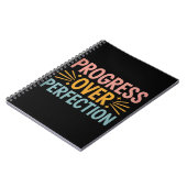 Carnet Progrès de l'enseignant plutôt que la perfection, (Côté gauche)