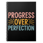 Carnet Progrès de l'enseignant plutôt que la perfection, (Devant)