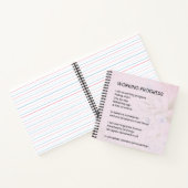 Carnet Progrès de travail Encouragement à l'application d (Intérieur)