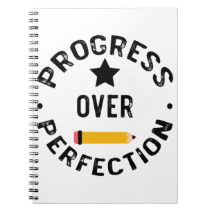 Carnet Progrès Plutôt que Perfection Retour à l'école Ens