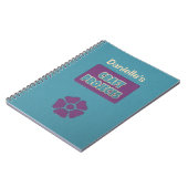 Carnet Projets artisanaux personnalisés (Côté gauche)