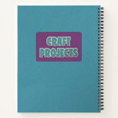 Carnet Projets artisanaux personnalisés (Dos)