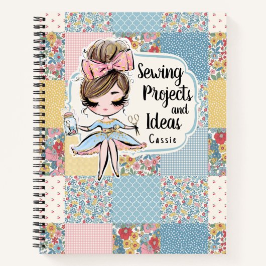 Carnet Projets de couture Idée Planification pour Seamstr (Devant)