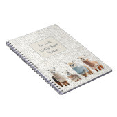 Carnet Projets de tricot alpacas (Côté Droit)