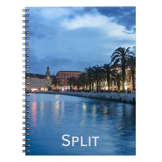 Carnet Promenade de Split en Croatie (Devant)