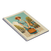 Carnet Promenade d'été vintage à Paris (Côté Droit)