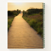 Carnet Promenade en bois vers la plage (Dos)