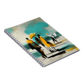 Carnet Promenade ensoleillée – Figures abstraites dans un (Côté Droit)