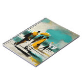 Carnet Promenade ensoleillée – Figures abstraites dans un (Côté gauche)