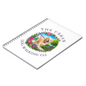 Carnet Promeneur Dresseur de Chien Labrador (Côté gauche)