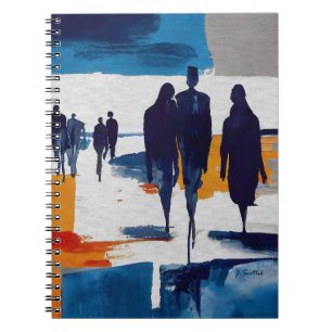 Carnet Promeneurs d'après-tempête – Figures abstraites