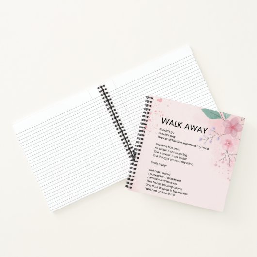 Carnet Promenez-vous - Poster de Courage Emaîtrise (Intérieur)