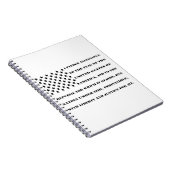 Carnet Promesse D'Allégeance #USAPatriotGraphics (Côté Droit)