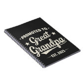 Carnet Promoté pour le cadeau de famille Great Grand-père (Côté Droit)