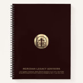 Carnet promotionnel d'entreprise de marque (Devant)