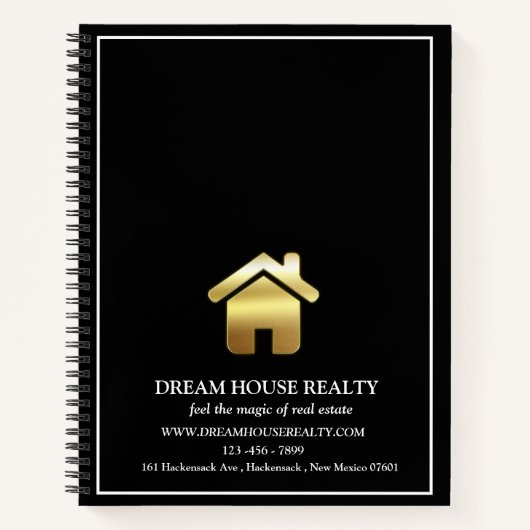 Carnet Promotionnels Réaliseur immobilier professionnel (Devant)