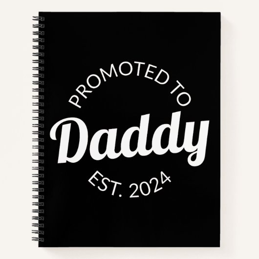 Carnet Promu À Daddy Est. 2024 I (Devant)