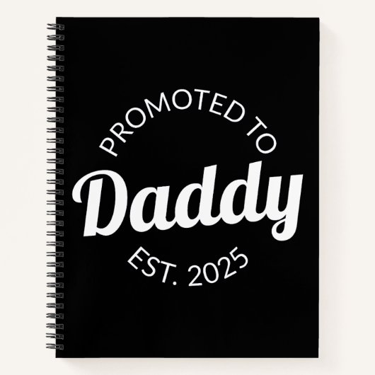 Carnet Promu À Daddy Est. 2025 I (Devant)