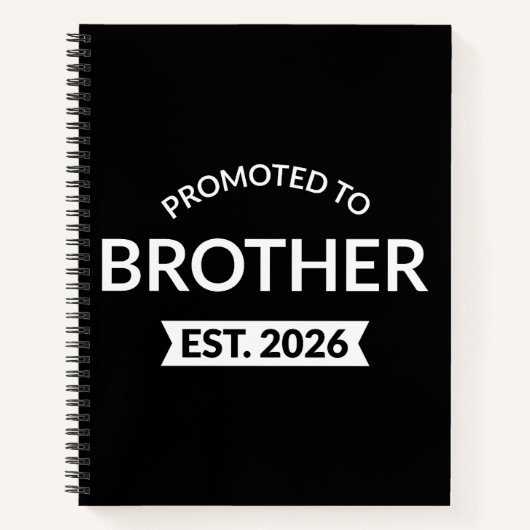 Carnet Promu À Frère Est. 2026 II (Devant)