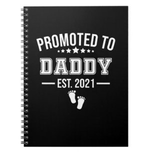 Carnet Promu À Papa 2021 Pères Première Fois