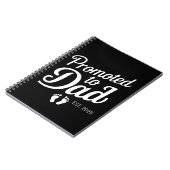 Carnet Promu À Papa EST 2025 Drôle Bientôt Être Papa (Côté gauche)