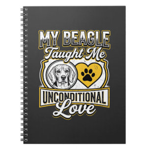 Carnet Propriétaire de chien d'amour inconditionnel Beagl