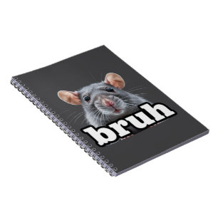 Carnet Propriétaire de rat fantaisie Mème Bruh Amoureux d